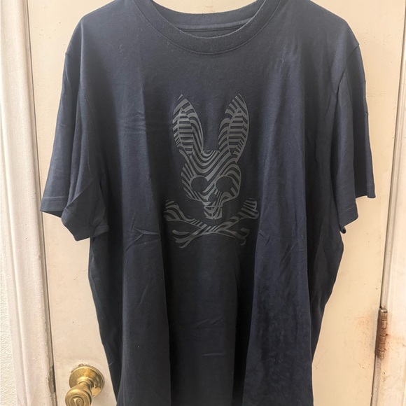 Psycho Bunny Other - Psycho Bunny Dark Blue Skull Graphic Tee